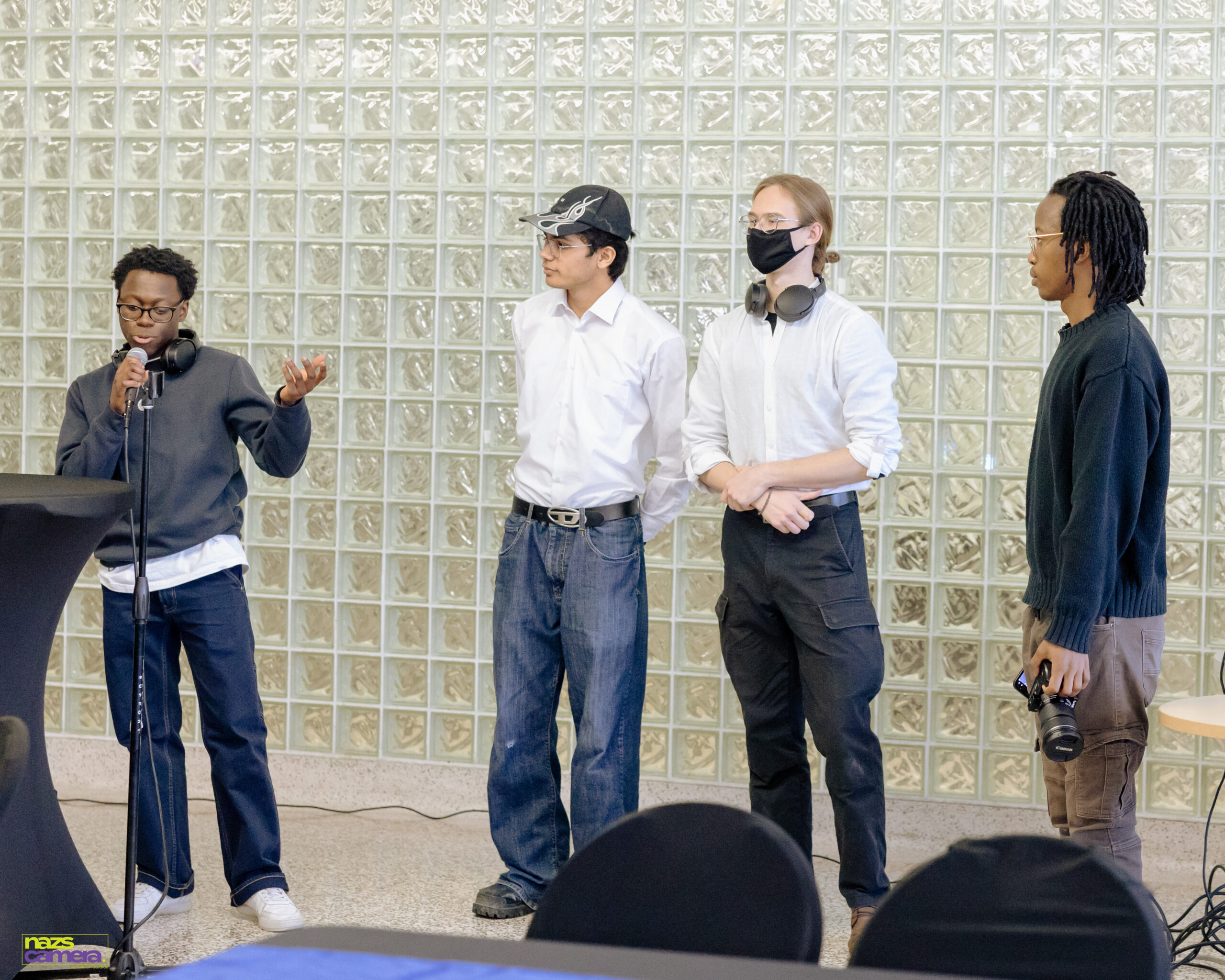 Youth Leadership for Change participants presenting